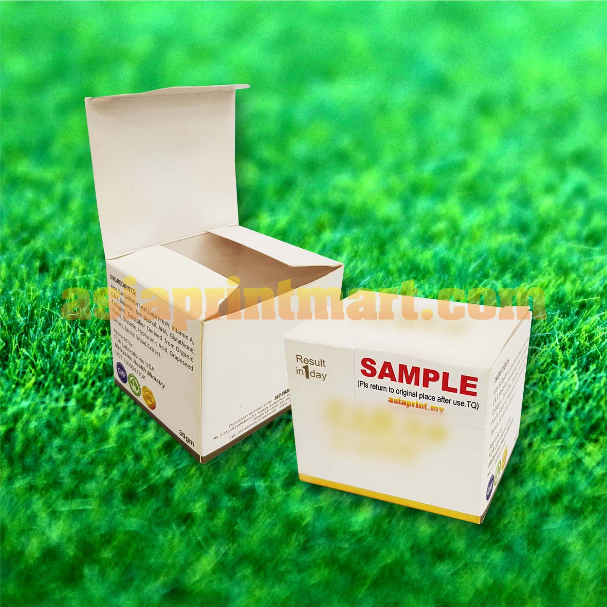 Design Print Packaging Box Printing | Pembekal Packaging Box Kotak Custom Made Malaysia