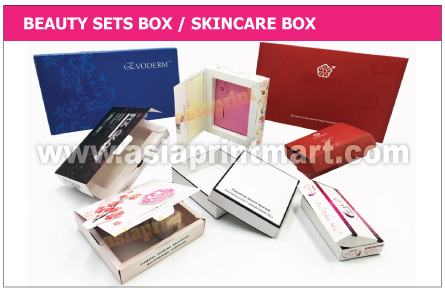 Beauty Sets Packing Box | Kotak Beauty Sets | Kotak Murah | Skincare Box Printing | Beauty Sets Printing Selangor | Kuala Lumpur