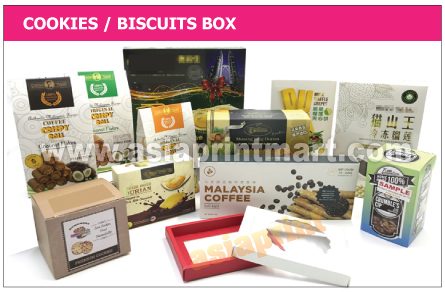 Cookies Packaging Box |  Biscuits Packing box Supplier |  Print Kotak Biskut | Cookies Box Printing