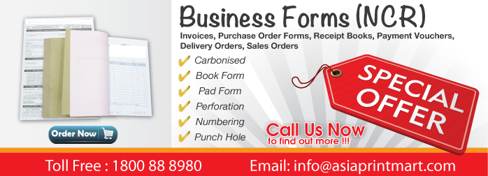 NCR Form Printing Promotion | Business Forms Printing Promotion | Invoices | Purchase Order Forms | Receipt Book | Payment Voucher | Delivery Order | Sales Order | Malaysia Bill Book Printing | Carbonised Form Printing | Sabah Bill Book Printing | Kuantan Bill Book Printing | Penang Bill Book Printing