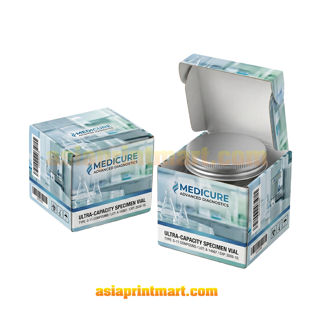 Premium Packaging Printing | Pharmacy Packaging Print Supplier | Cetak Kotak Sachet | Ready Made Packaging Boxes Printing