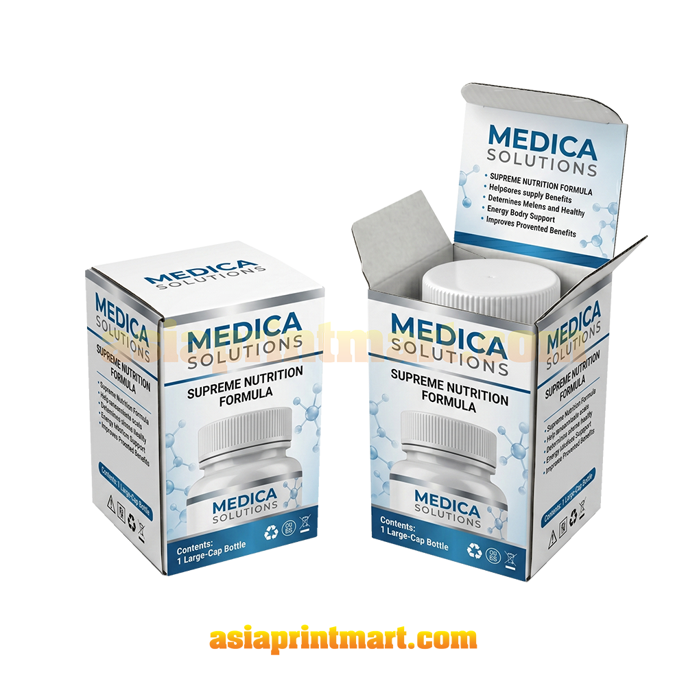 Premium Packaging Printing | Pharmacy Packaging Print Supplier | Cetak Kotak Sachet | Ready Made Packaging Boxes Printing